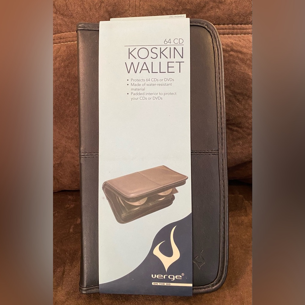 Black Koskin 64 CD Wallet